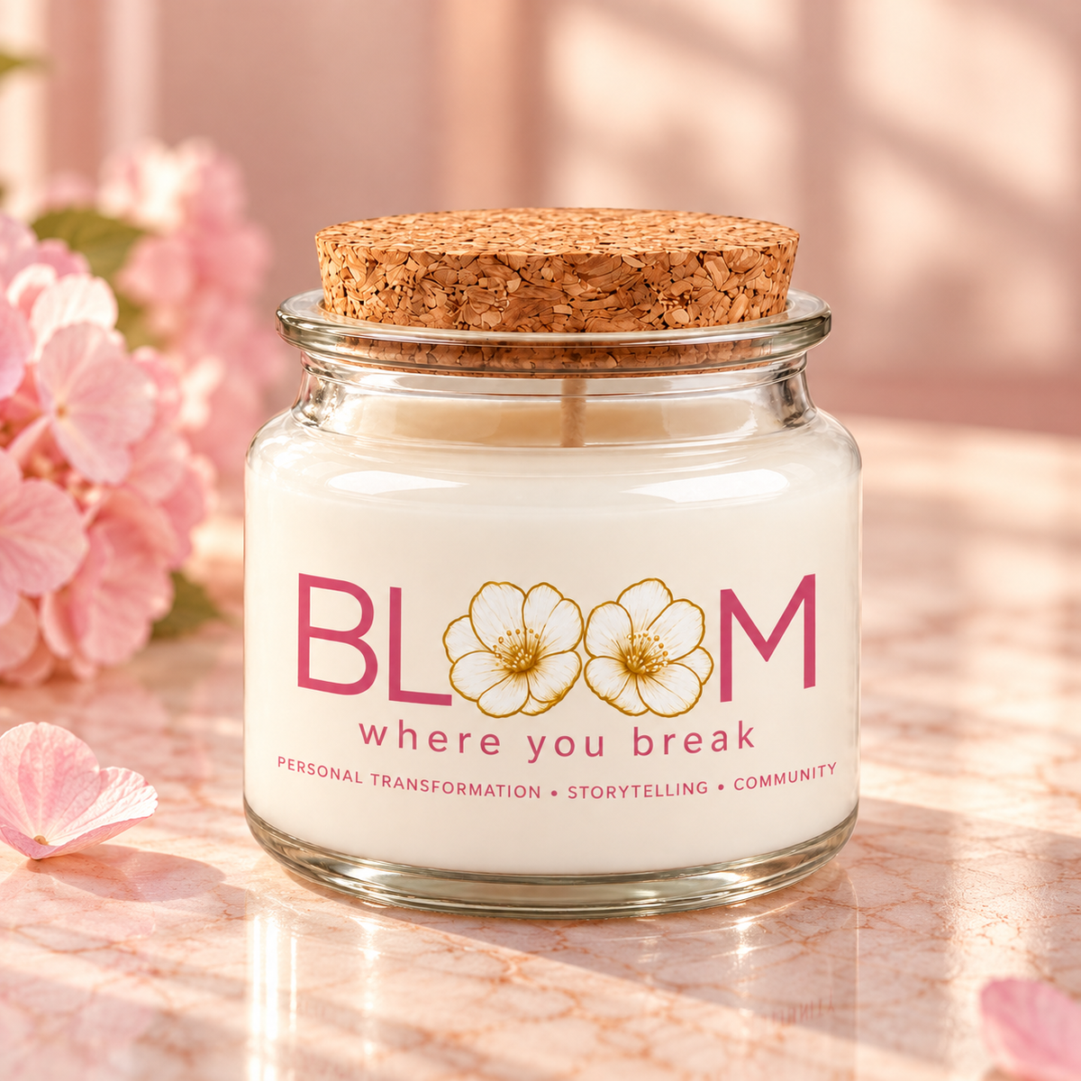 Bloom Reflection Candle